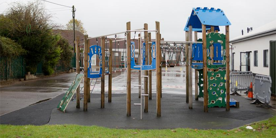 One of the Playground areas  at Francis Baily