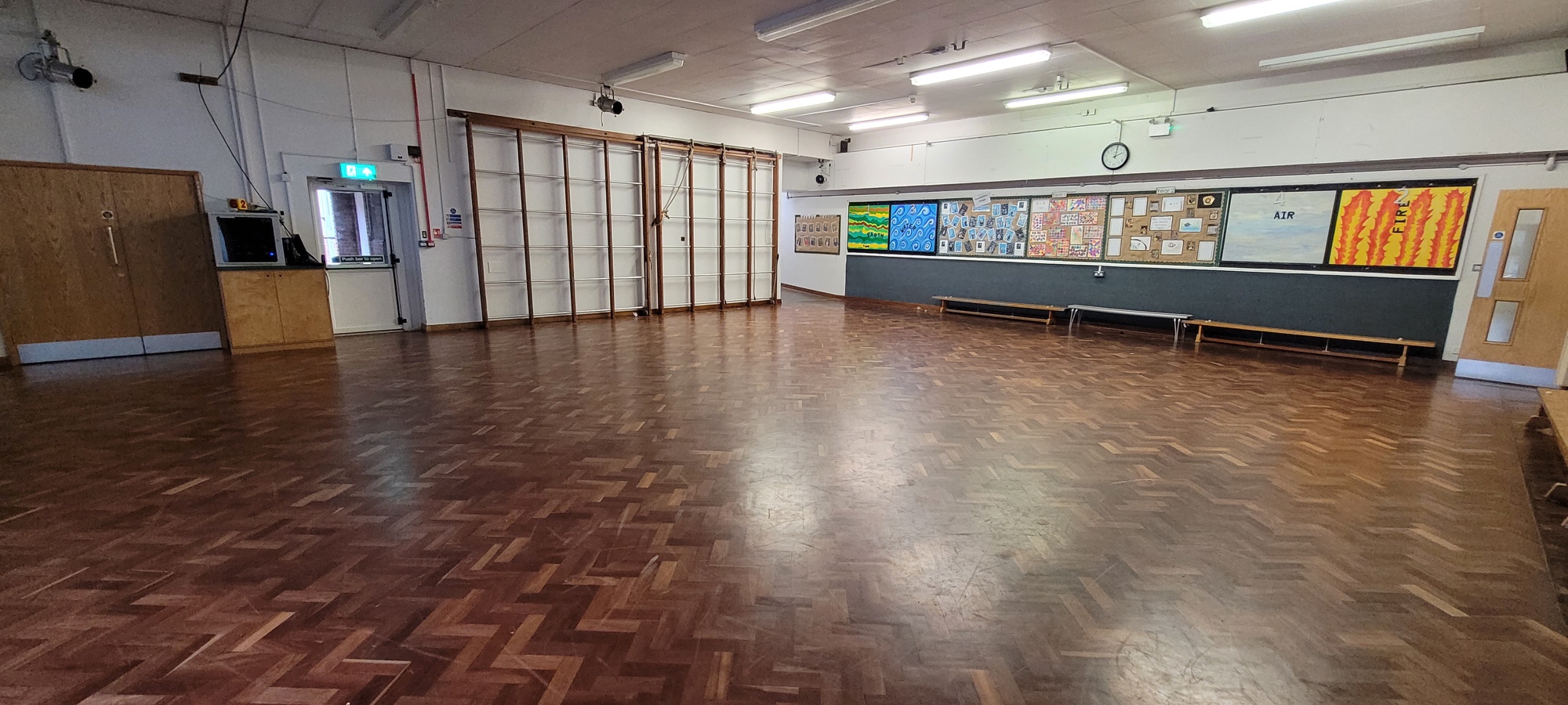 Main Hall at Francis Baily