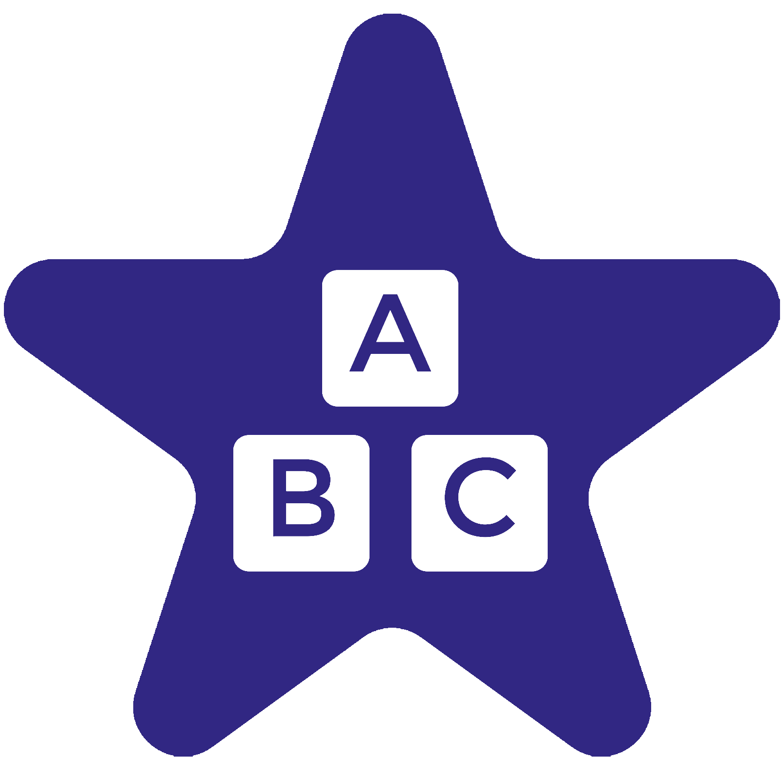 Star Icon deplicting the subject Phonics