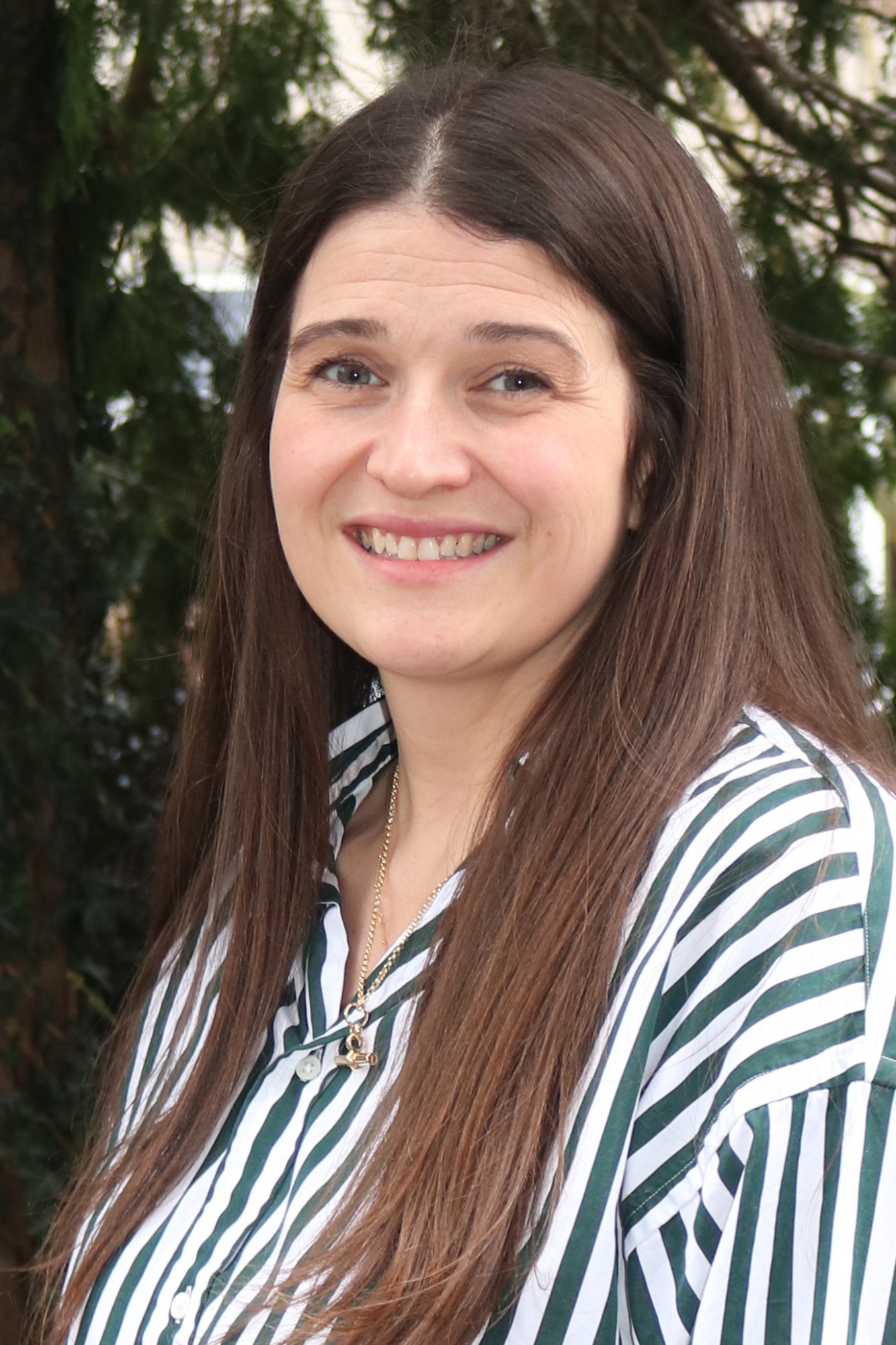 Portrait of Miss E Hobbs, Headteacher